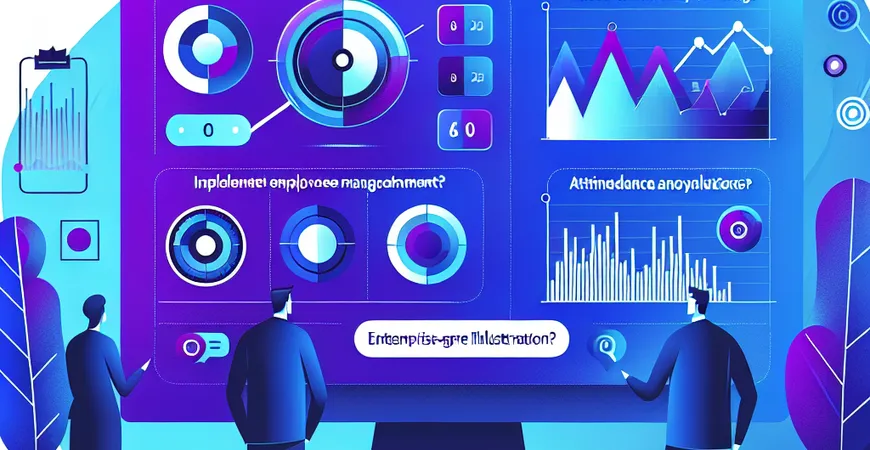 89. 员工管理工具如何实现考勤异常预警？